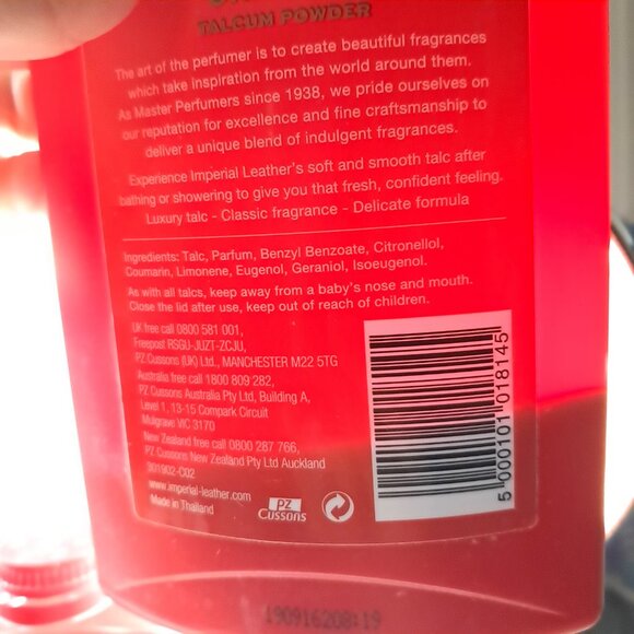 Cussons Imperial Leather No. 1 Original Talcum Powder & Family Fresh Talc READ - Picture 5 of 8